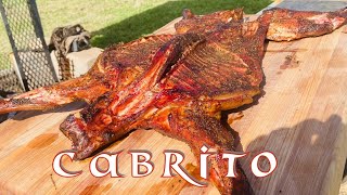 How To Smoke Whole BBQ Goat Recipe  Smoked Cabrito Recipe [upl. by Dralliw356]