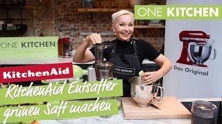 Entsaften mit dem KitchenAid Entsafter 5KSM1JA  by One Kitchen [upl. by Dambro]