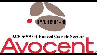 Avocent ACS 8000 Advanced Console Servers  INSTALLATION  PART 4 [upl. by Ymmac252]