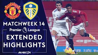 Manchester United v Leeds United  PREMIER LEAGUE HIGHLIGHTS  12202020  NBC Sports [upl. by Fransis]