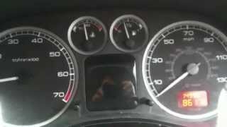 anti pollution fault peugeot 307 hdi [upl. by Asyram863]