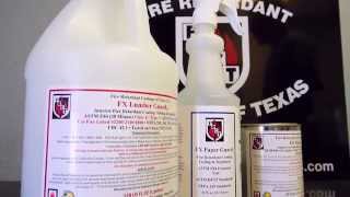 Fire Retardant Coating  Flame Retardant Spray [upl. by Yatnwahs]