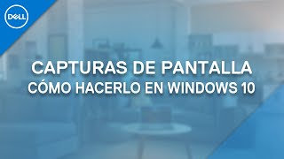 Cómo hacer capturas de pantalla en Windows 10  Capturar pantalla en Windows [upl. by Ford34]