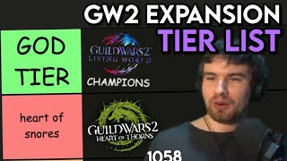 When Was Guild Wars 2s GOLDEN AGE  The GW2 EXPANSION TIER LIST [upl. by Rahs680]