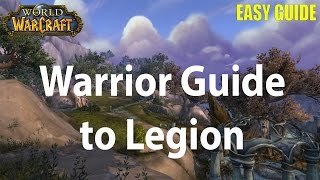 How to get to Skyhold as Warrior  WoW Legion [upl. by Aihsitan]