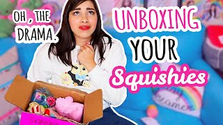 Unboxing YOUR Squishy Packages  Squishy Makeover Candidates [upl. by Wynnie63]