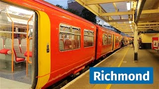 South West Trains and London Underground at Richmond featuring Celia [upl. by Neetsirk]