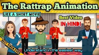 The Rattrap Class 12  Full Animated Video in Hindi  Flemingo  CBSE  by Asan Padhai [upl. by Ahsinotna384]