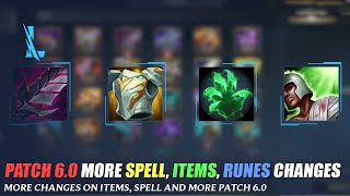 Patch 60 More Spell Items Runes Changes  Wild Rift [upl. by Anile]