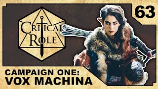 The Echo Tree  Critical Role VOX MACHINA  Episode 63 [upl. by Soiritos]