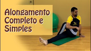 Alongamento Simples para todo Corpo  Rodrigo Lopes Fisioterapeuta [upl. by Matuag722]