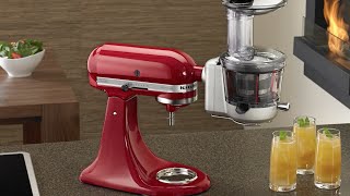 KitchenAid Entsafter Aufsatz KSM1JA [upl. by Lester663]