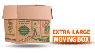 UHaul ExtraLarge Moving Box [upl. by Aineval]