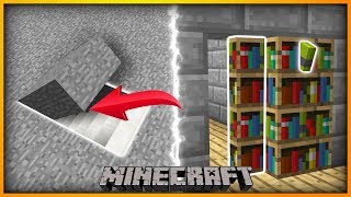 How To Build 5 EASY Secret amp Hidden Doors  Minecraft [upl. by Grim]