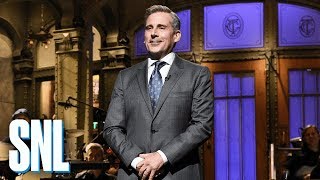 Steve Carell Returns to SNL Monologue  SNL [upl. by Teirrah]