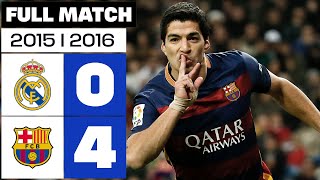 Real Madrid vs FC Barcelona 04 20152016  PARTIDO COMPLETO [upl. by Linus]