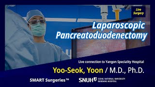 Live Totally Laparoscopic Pancreatoduodenectomy Surgery [upl. by Leighland]