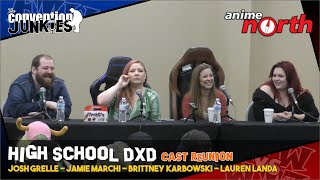 High School DxD Reunion Josh Grelle Jamie Marchi Brittney Karbowski Lauren Landa Anime North 2019 [upl. by Eelir]