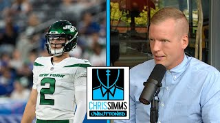 What impressed Chris Simms most about Zach Wilsons debut  Chris Simms Unbuttoned  NBC Sports [upl. by Ahsillek]