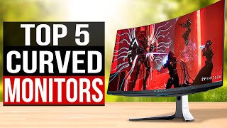 TOP 5 Best Curved Monitor 2023 [upl. by Araed]