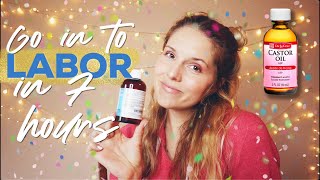 Castor Oil  How I Induced my Labor 2021 [upl. by Ellienad]