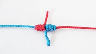 Fishing Knots How To Tie A Blood Knot [upl. by Ichabod749]