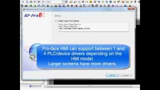 How To Set Up and Use Multiple PLC drivers with Proface HMI [upl. by Widera]