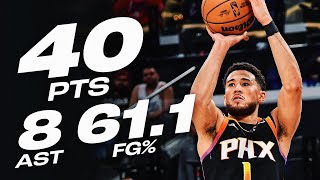 Devin Booker Scores 40 PTS 611 FG In LA 🔥  October 31 2024 [upl. by Leoy]