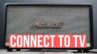 Connect Marshall Stanmore II Bluetooth Speaker to Samsung Smart TV [upl. by Standing491]