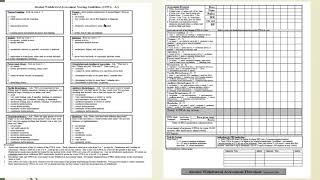 Nursing Assessment in Psychiatry CIWA COWS [upl. by Layod]