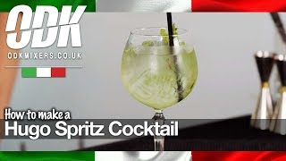 How to make a Hugo Spritz Cocktail ODK Elderflower [upl. by Azaria457]