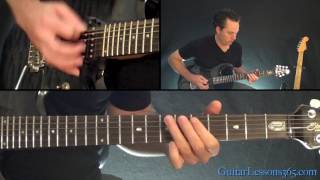 Symphony of Destruction Guitar Lesson ChordsRhythms  Megadeth [upl. by Eahsan115]