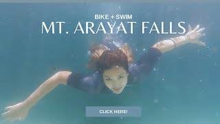 EXPLORING MT ARAYAT FALLS  Bike  Swim 🏊🏻‍♀️🚵‍♀️  Ciara Guina [upl. by Ahsienet385]