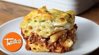 Homemade Cheesy Penne Lasagna  Twisted [upl. by Orlando]