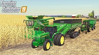 HARVESTING ALL OF LONE OAK LIVESTREAM  FARMING SIMULATOR 2019 [upl. by Anwahsad]