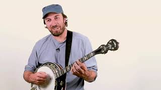 Tenor Banjo Lesson  Basic Strumming Patterns [upl. by Nahta]