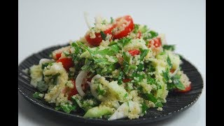 Couscous Tabbaouleh  Cooksmart  Sanjeev Kapoor Khazana [upl. by Gnot]