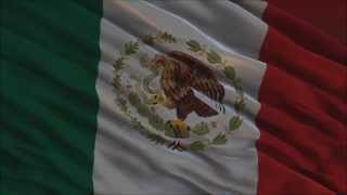 Himno Nacional Mexicano Instrumental con letra [upl. by Yreffoeg733]