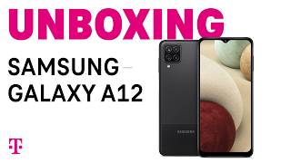 Samsung Galaxy A12 Unboxing  TMobile [upl. by Leamiba]