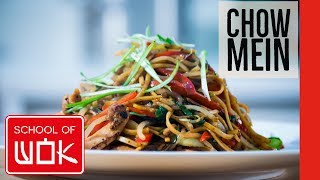 Simply Delicious Chinese Chicken Chow Mein Recipe [upl. by Yoko]