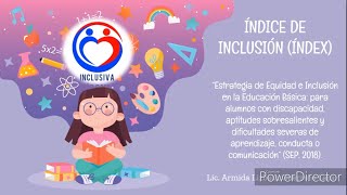 Índice de inclusión ÍNDEX Diagnóstico escolar [upl. by Akcirehs493]