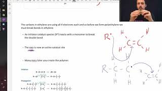 Polymerization going from monomer to polymer [upl. by Giefer74]