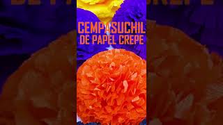 CEMPASUCHIL DE PAPEL CREPE [upl. by Irtimd]