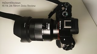 Sony Carl Zeiss FE 2470mm F4 ZA OSS VarioTessar T Lens Review for the Sony A7A7R [upl. by Adnomar540]