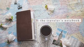 How To Set Up Your Travelers Notebook  Beginners Guide [upl. by Nosde]