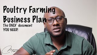 Poultry Farm Business Plan  The ONLY document you need [upl. by Eltotsira]