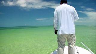 Saltwater Fly Fishing for Bone Fish in the Florida Keys [upl. by Adnawuj]