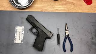 Replacing the Glock Slide Lock Spring [upl. by Nathan]