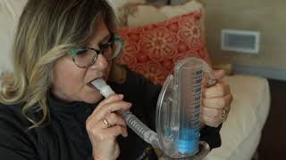 How to Use an Incentive Spirometer [upl. by Robma36]