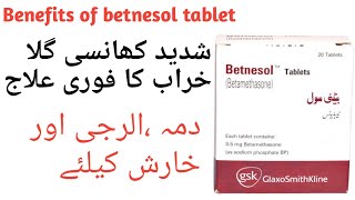 Betnesol tablets uses  Benefits  how to use  side effects  how to use benesol medicine [upl. by Jegger]